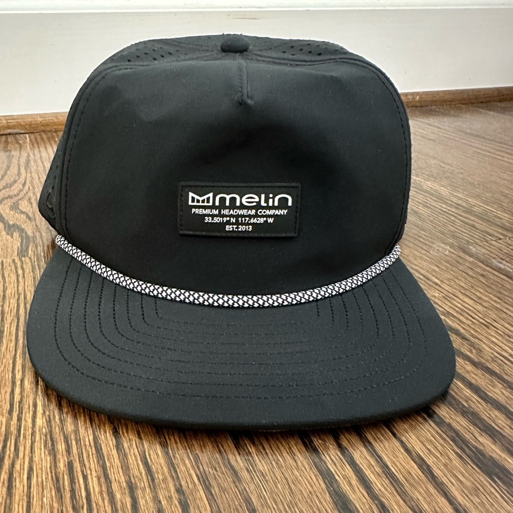 Melin Black Hat - Premium Men's Accessory